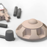 Polyment Formenbau Modelliermasse türkis Plastilin weich bleibend schwefelfrei